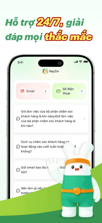Hình ảnh hoạt động của VayZin